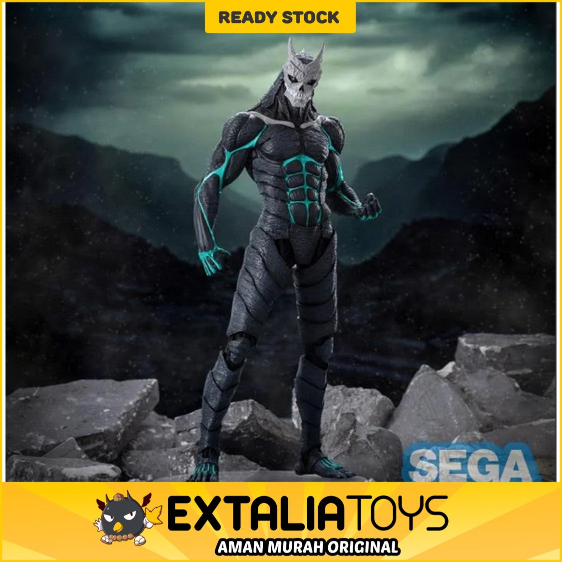 SEGA LUMINASTA FIGURE KAIJU NO. 8 SEGA LUMINASTA FIGURE KAIJU NO. 8